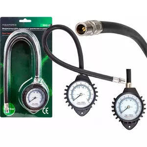 Tire Pressure Gauge Rockforce RF-SDG-17, 0–12 bar range, analog handheld