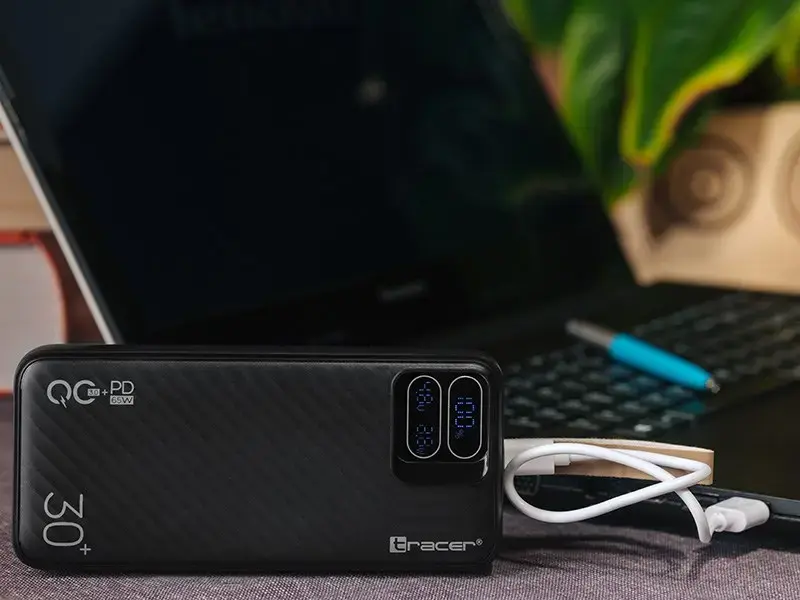 Power bank TRACER Blaze 30000mAh 65W PD Photo 3