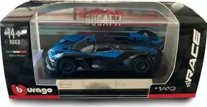 Die-cast model car Bburago Bugatti Bolide black-blue, scale not specified
