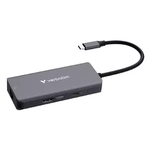 Мультипортовый хаб Verbatim USB-C Essentials 6 портов