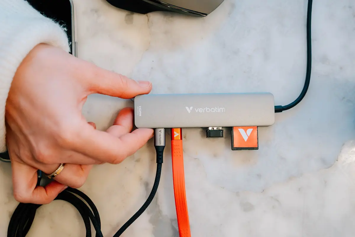 USB-C хаб Verbatim USB-C Essentials Multiport Hub Photo 8
