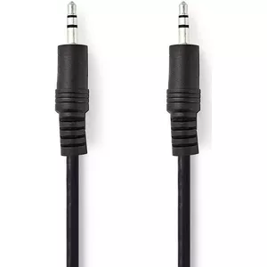 Audio cable Nedis CAGB22000BK10 3.5mm to 3.5mm, 1 m, black