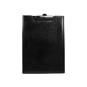 Clipboard folder Panta Plast A4 with clip, vinyl, black