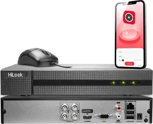 TVI reģistrators 4 kanāli HiLook DVR-4CH-5MP — 4 kanālu ierakstītājs, atbalsts 5MP