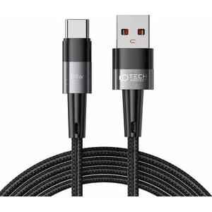 USB-A to USB-C Cable Tech‑Protect 2 m Black (THP2027)