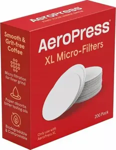 Бумажные фильтры для AeroPress кофеварки, 200 шт., упаковка XL