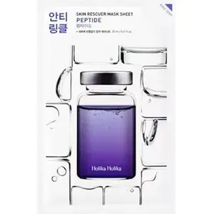 Sheet Mask Holika Holika Skin Rescuer Peptide single‑use facial mask 1 pc