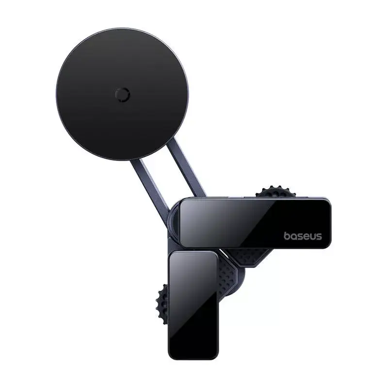 Car magnetic screen holder Baseus MaxView Gray Photo 2