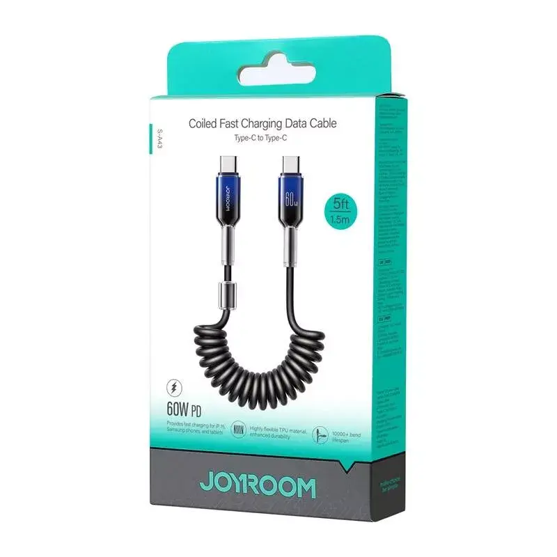 USB-C cable Joyroom S-A43 60W 1.5m Photo 2
