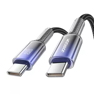 USB-C cable Joyroom S-A42 60W 1.2 m — black, USB-C to USB-C charging and data cable