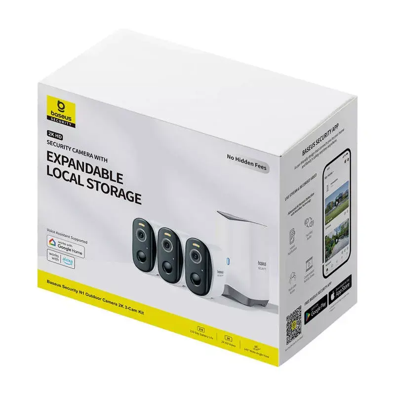 Surveillance Camera Baseus N1 2K Photo 4