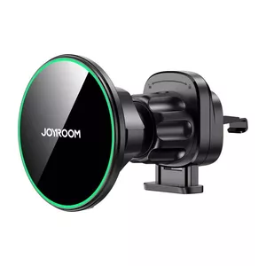Магнитный беспроводной автомобильный держатель-зарядное Joyroom JR-ZS412 чёрный 15W