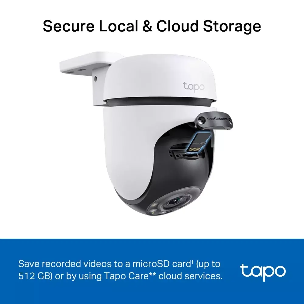 IP videonovērošanas kamera TP-Link Tapo TC41 Dome Photo 9