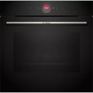 Встраиваемый электрический духовой шкаф Bosch Serie 8 HBG7741B1, 71 л, сенсорное управление, пиролитическая + гидролитическая очистка, A+