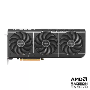 Видеокарта Asus Radeon RX 9070 16 ГБ GDDR6 PCIe 5.0, 256-бит, 3xDP 1xHDMI, 312 мм, 2.5 слота, OC-версия