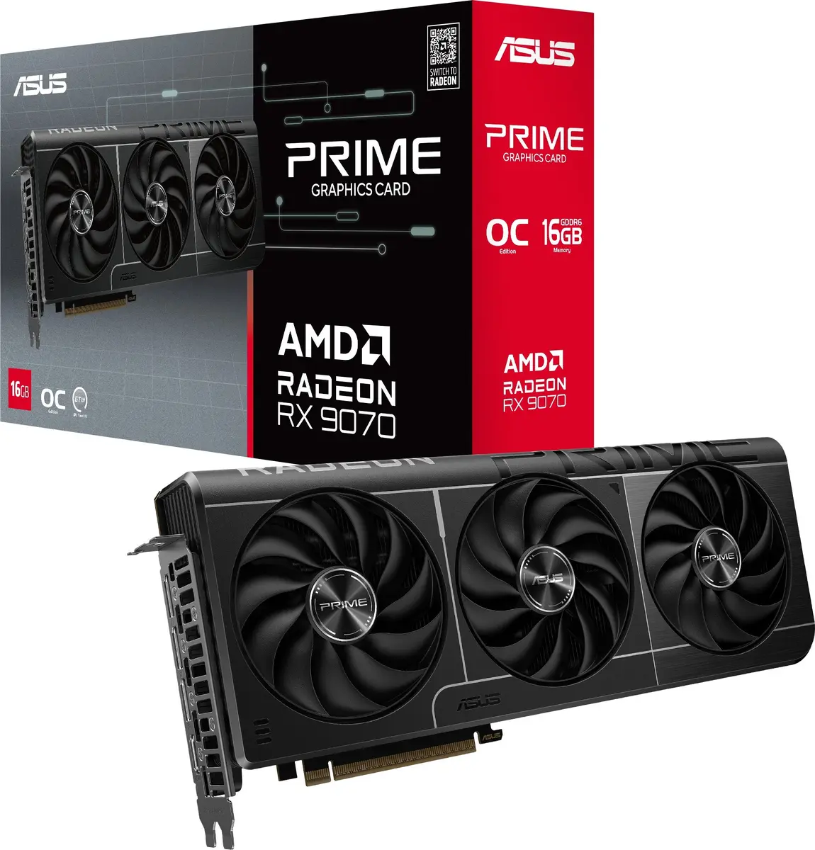 Grafiskā karte Asus Radeon RX 9070