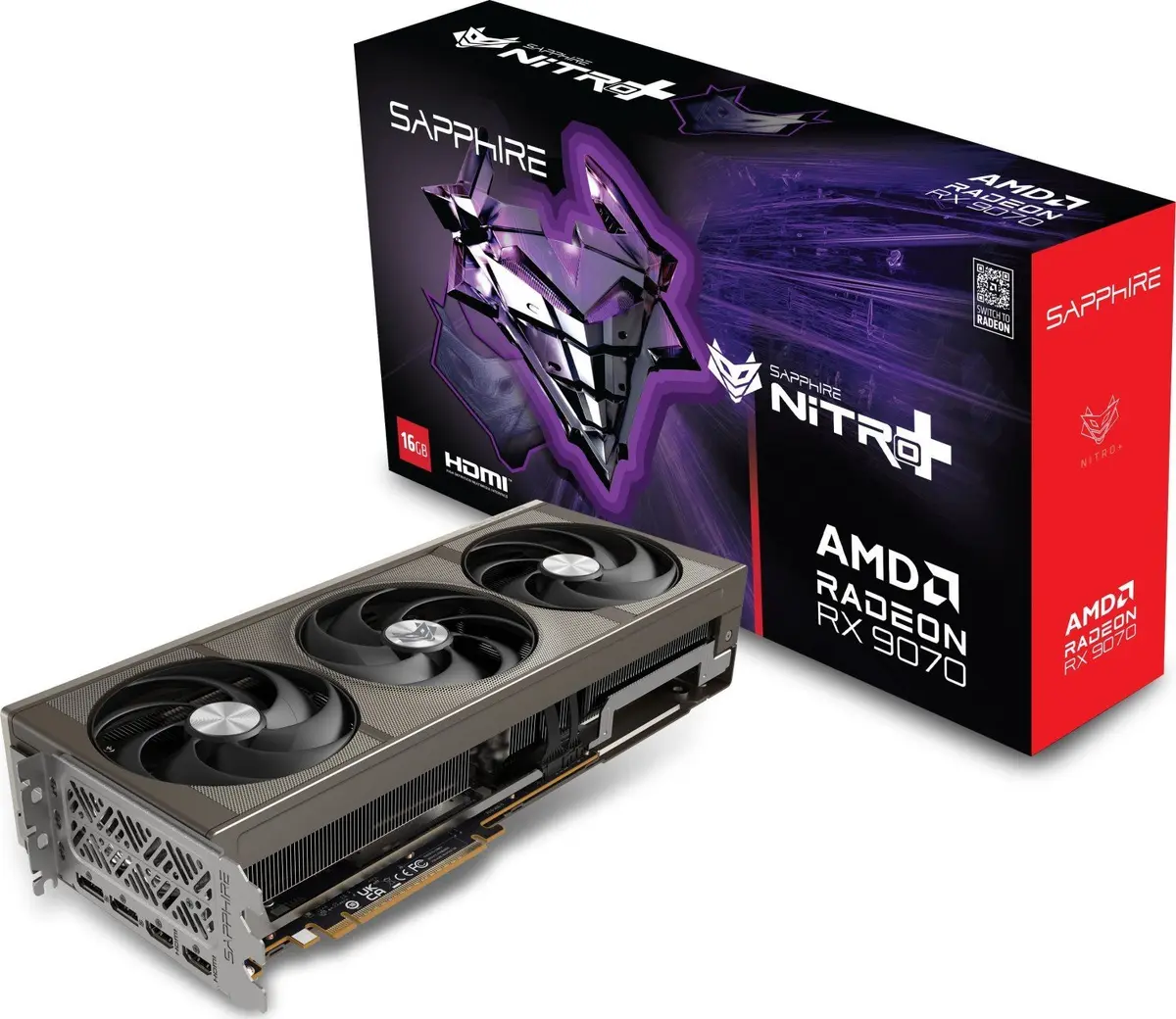 Grafiskā karte Sapphire Radeon RX 9070