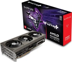 Graphics card Sapphire Radeon RX 9070 — 16 GB GDDR6, 256-bit, PCIe 5.0, 2700 MHz boost, 245 W TDP