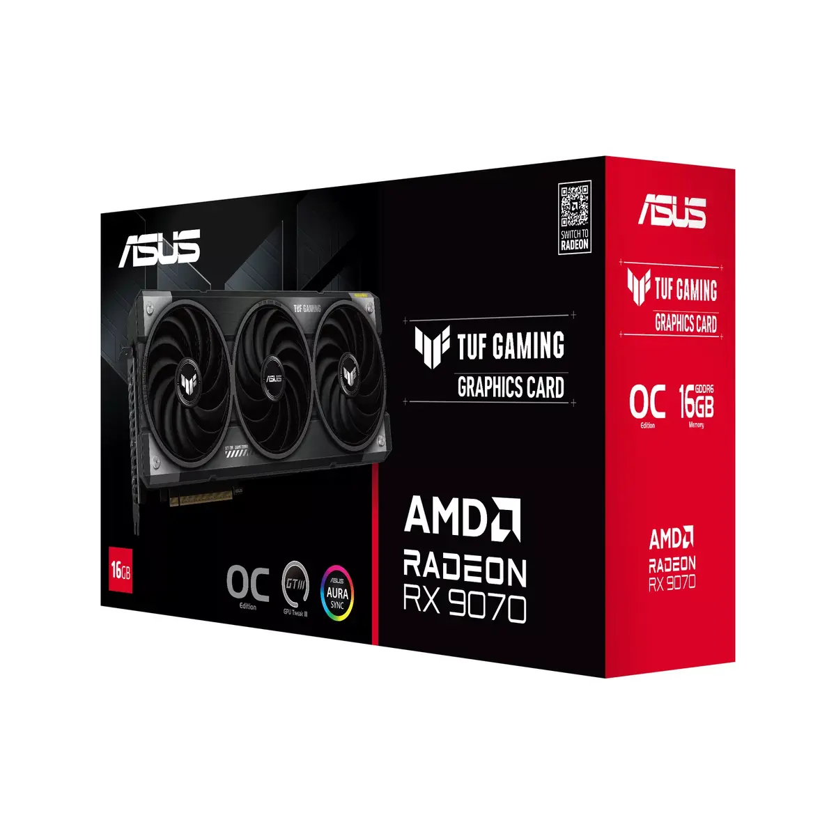 Видеокарта Asus TUF Gaming Radeon RX 9070 OC Edition Photo 12