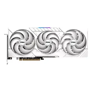 Graphics Card Sapphire Radeon RX 9070 XT — 16 GB GDDR6, PCIe 5.0, 256-bit, 320 mm, 3-slot, White