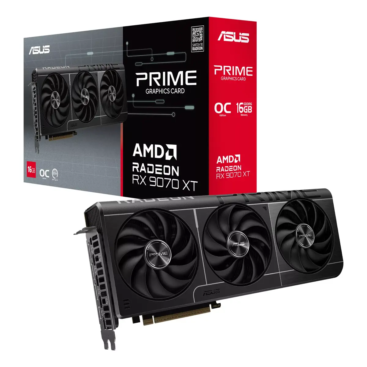 ASUS PRIME RX 9070 XT 16 ГБ видеокарта Photo 13