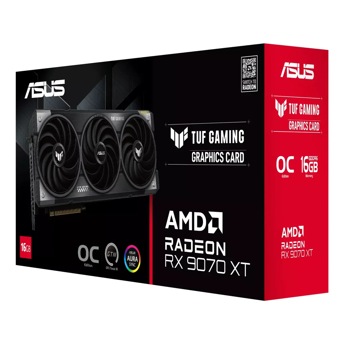 Asus Radeon RX 9070 XT 16 ГБ видеокарта Photo 11
