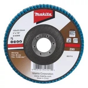 Аксессуар для угловой шлифмашины Makita D-63806 плоский центр 2.22 см