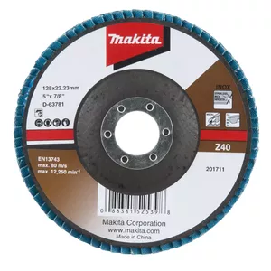 Grinding disc Makita D-63781 flat centre