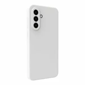 Silicone soft-touch protective case Evelatus for Samsung Galaxy A36 — White