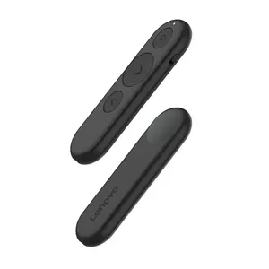 Presentation remote Lenovo GXH1Q30399 — portable rechargeable black for slide control