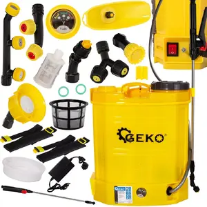 Battery Sprayer GEKO G73249 12L — GEKO 12 Litre Battery-Powered Garden Sprayer