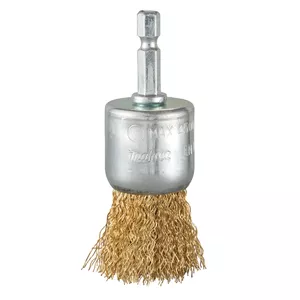 Makita D-73732 Wire End Brush Brass Coated for Angle Grinders