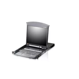 KVM переключатель ATEN KL1516AIN для установки в стойку Черный USB PS/2 VGA