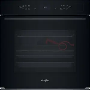Built-in oven WHIRLPOOL WOI7A8FHT2SBA — 73 L electric oven, touch control, steam & convection, grill, AirFry, Black