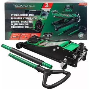 Низкопрофильный гидравлический подкатной домкрат Sourcing ROCKFORCE RF-T830018ZHT 3 т 75–505 мм