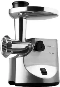 Мясорубка Kenwood MG510 450 Вт, 1 скорость, реверс, нержавеющая сталь, 210×265×345 мм