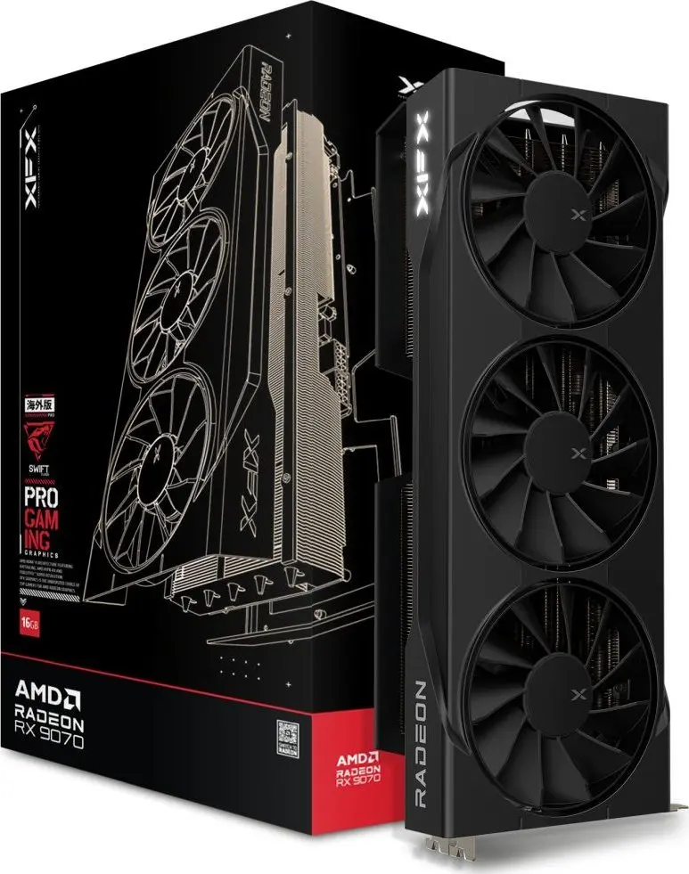Видеокарта XFX Swift Radeon RX 9070 Photo 6