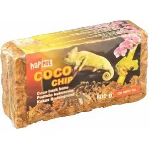 Coconut Chips Snack HAPPET Kostka Kokosowa Chips 500 g