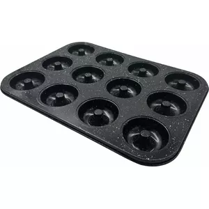 Baking pan Klausberg KB-7841 for 12 donut-shaped pastries, granite-coated non-stick mold