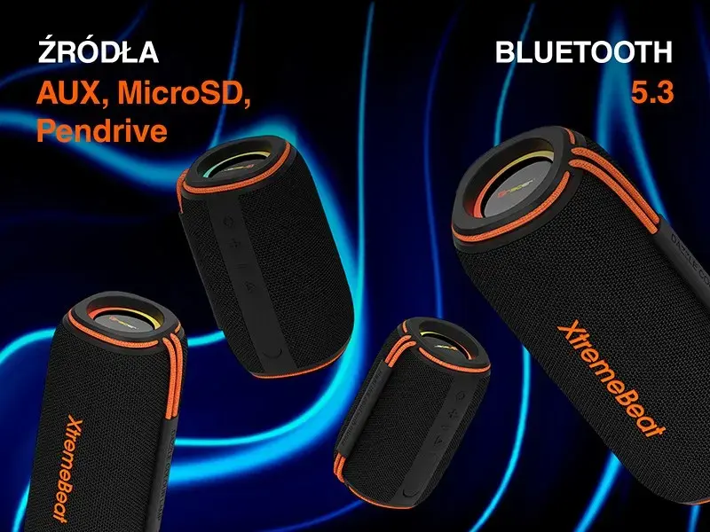 TRACER XtraVox XL TWS BT RGB — портативная колонка Photo 15