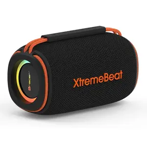 Stereo portable speaker TRACER XtremeBeat TWS — 15 W, IPX6, Bluetooth 5.3, 6 h, AUX/USB, microphone