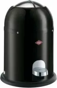 Корзина для мусора Wesco Mini Master 6 л черная – компактная настольная урна