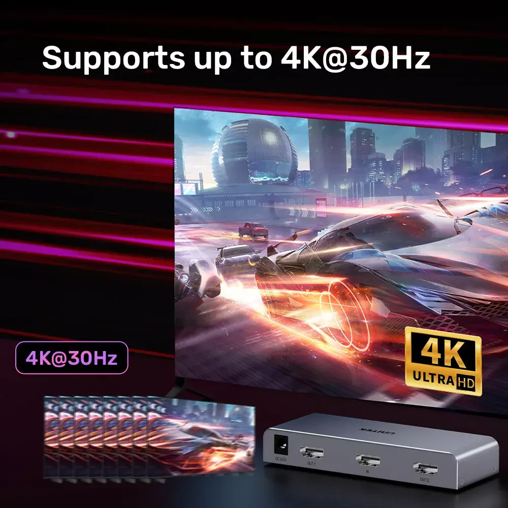 Unitek HDMI splitter V1130A01-EU Photo 2
