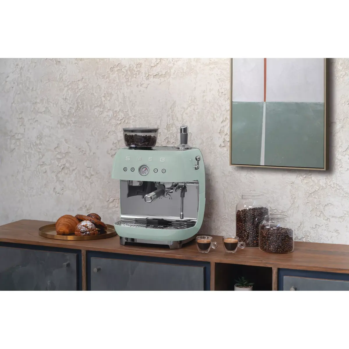 Эспрессо машина Smeg 2.4L EGF03PGEU Photo 15