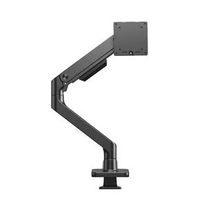 ACT Monitor arm 49" office premium gas spring 1 monitor Clamp/Grommet 20 kg