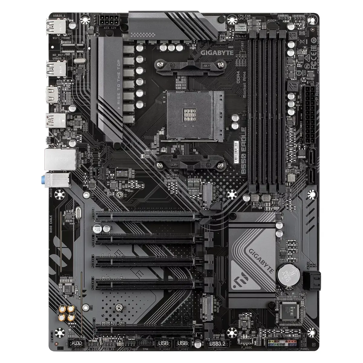 Pamatplate GIGABYTE B550 EAGLE, B550 Photo 2
