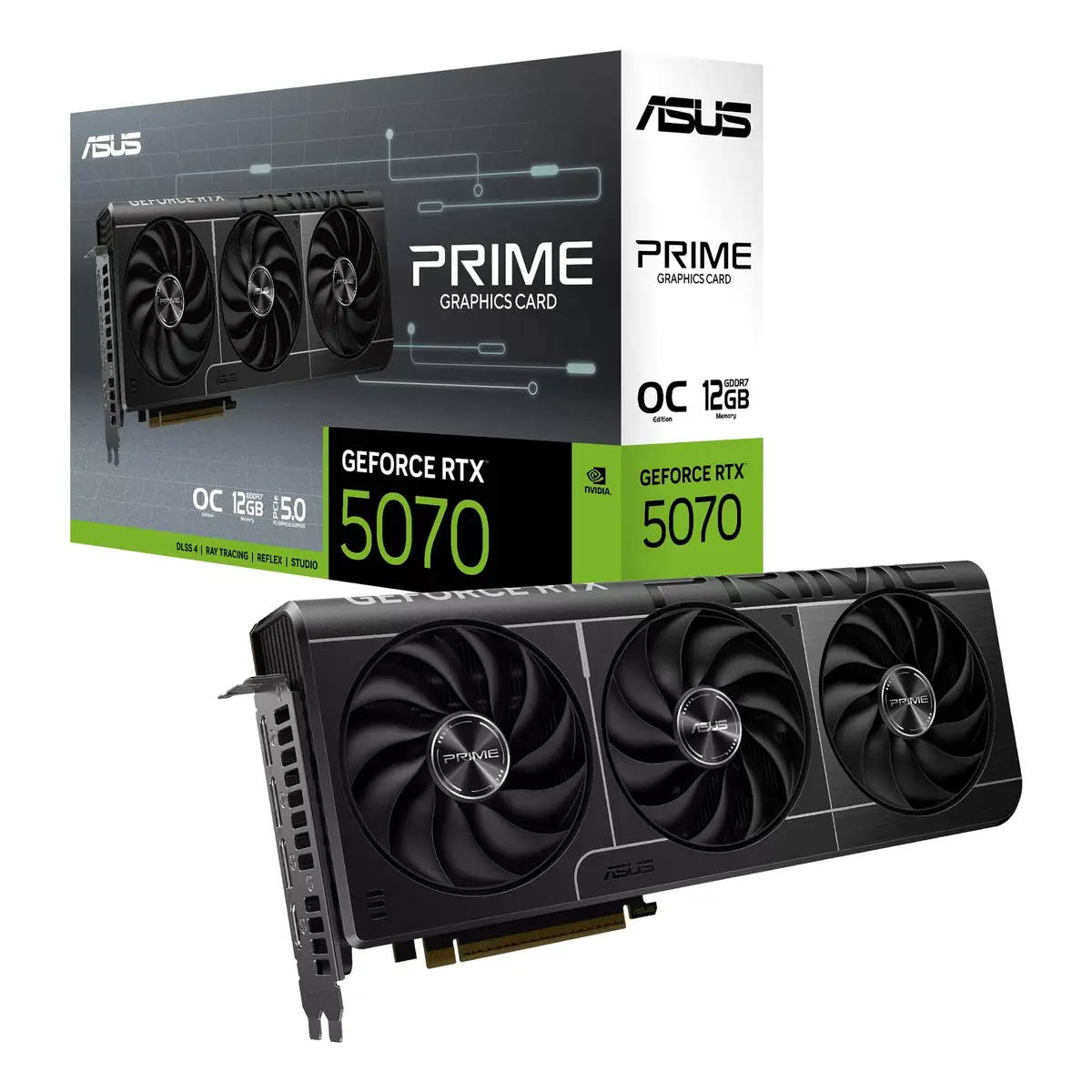 ASUS  Видеокарта ASUS Prime -RTX5070-O12G Photo 11