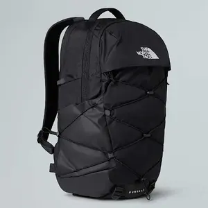 Mugursoma Rucksack The North Face Borealis — melna, neilons un pārstrādāts poliesters, 305×165×495 mm