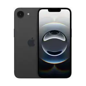 Smartphone Apple iPhone 16e, 6.1" (15.5 cm), A18, 128 GB, 5G, Dual SIM, 48 MP, Black