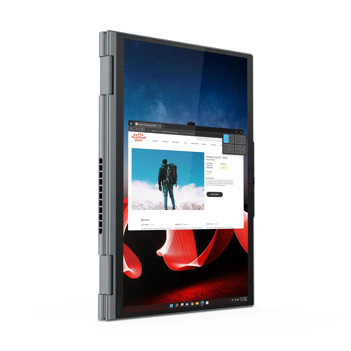 Lenovo ThinkPad X1 Yoga Gen 8 hibrīda klēpjdators | i7-1365U, 32GB, 512GB Photo 13